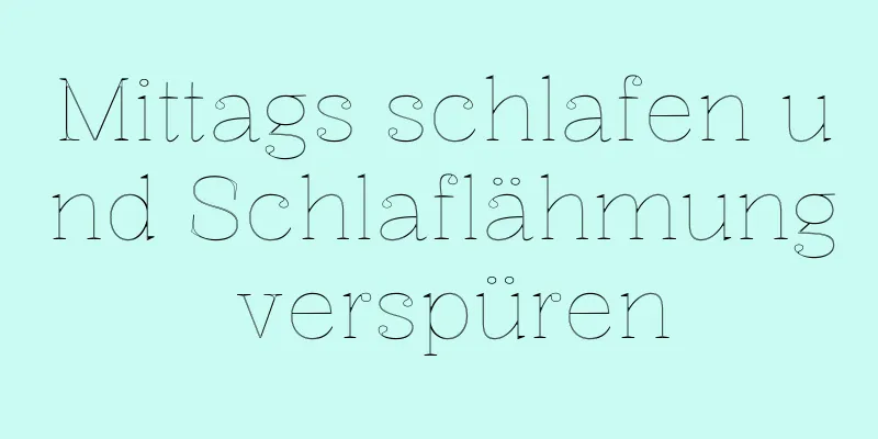 Mittags schlafen und Schlaflähmung verspüren