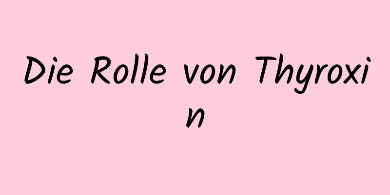 Die Rolle von Thyroxin