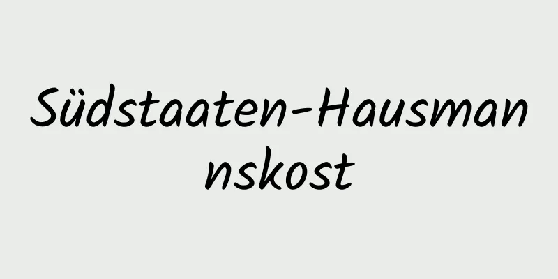 Südstaaten-Hausmannskost