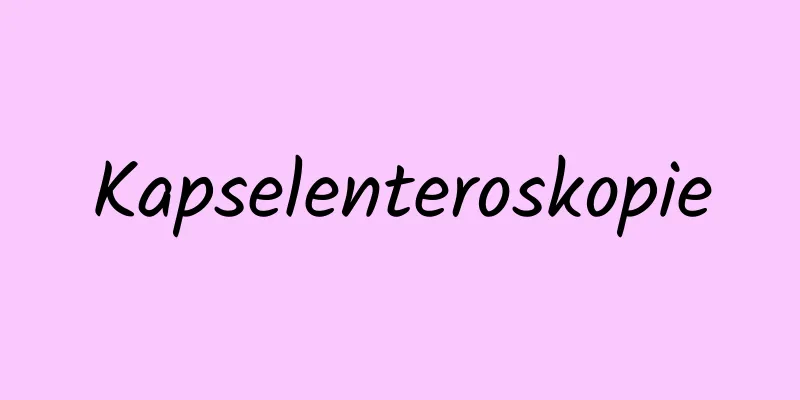 Kapselenteroskopie