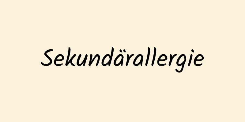 Sekundärallergie