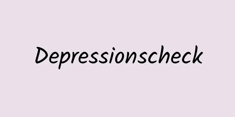Depressionscheck