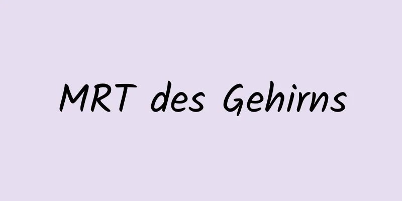 MRT des Gehirns