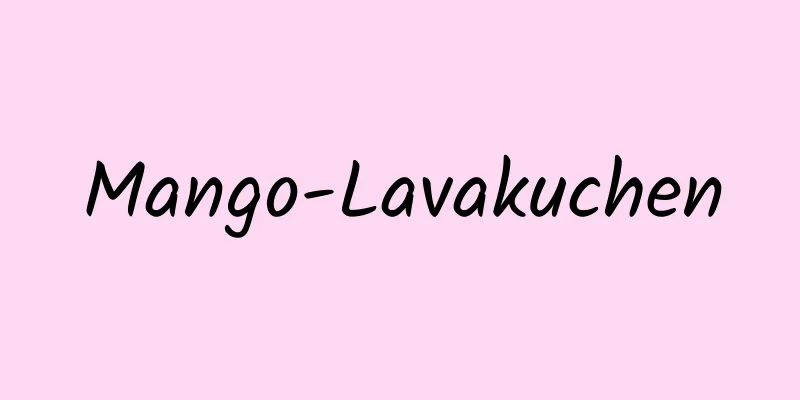 Mango-Lavakuchen