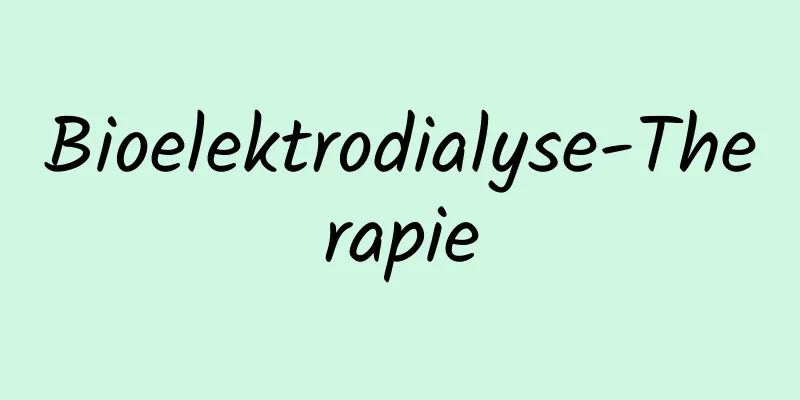 Bioelektrodialyse-Therapie