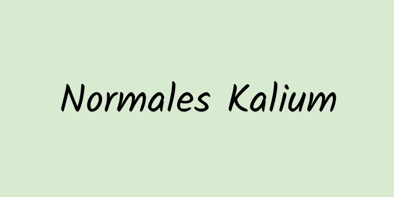 Normales Kalium