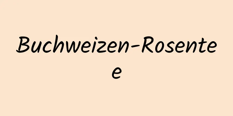 Buchweizen-Rosentee