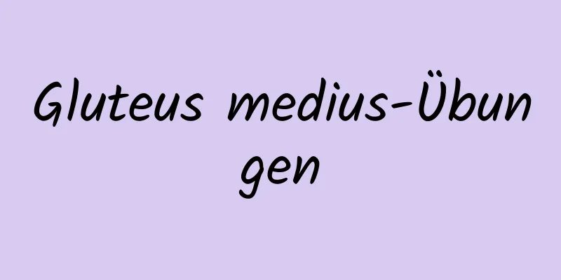 Gluteus medius-Übungen