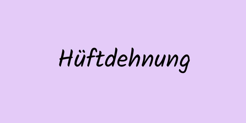 Hüftdehnung