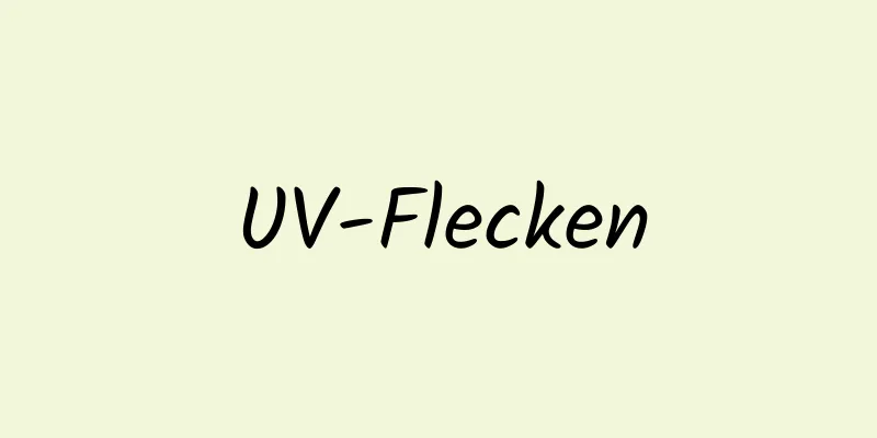 UV-Flecken