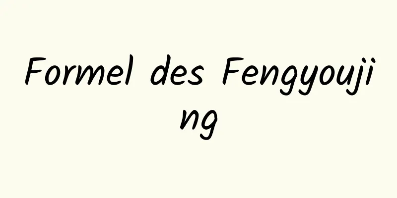 Formel des Fengyoujing
