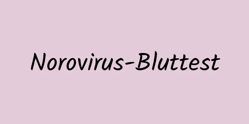 Norovirus-Bluttest