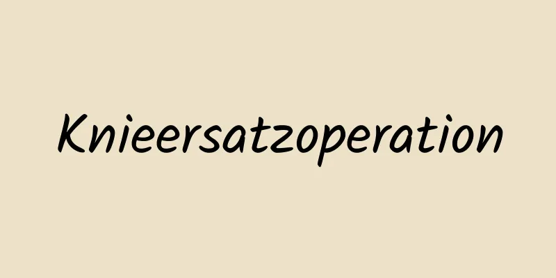 Knieersatzoperation