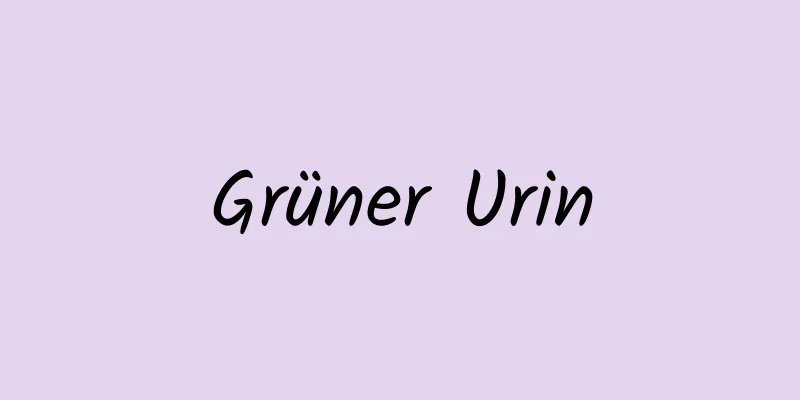 Grüner Urin