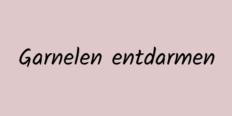 Garnelen entdarmen
