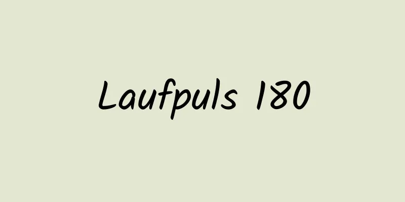 Laufpuls 180