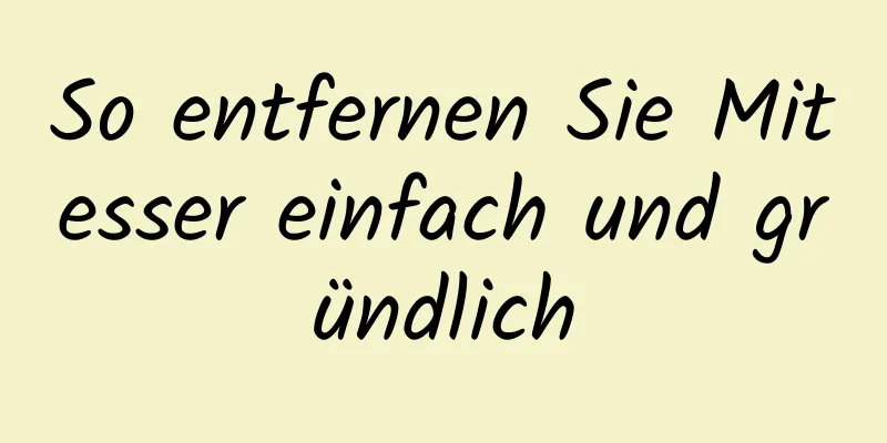 So entfernen Sie Mitesser einfach und gründlich