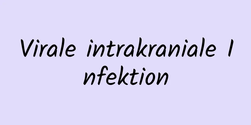 Virale intrakraniale Infektion