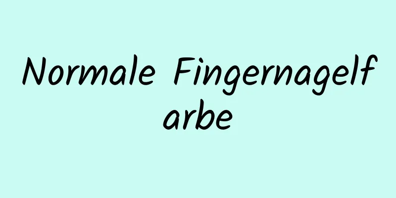 Normale Fingernagelfarbe