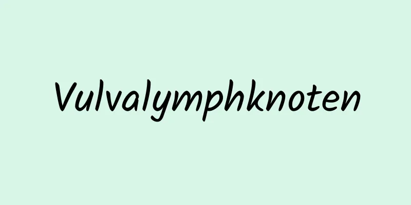 Vulvalymphknoten