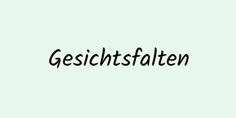 Gesichtsfalten