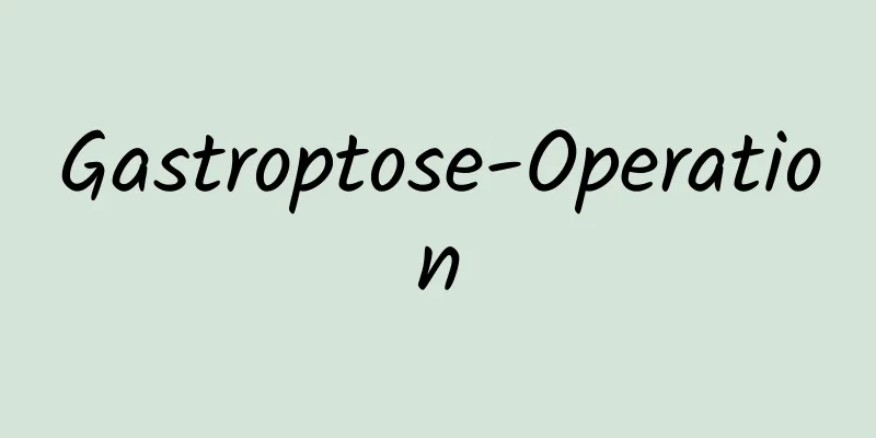 Gastroptose-Operation