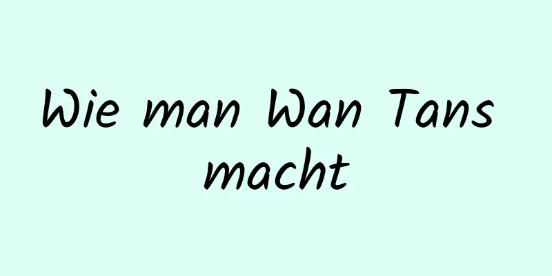 Wie man Wan Tans macht