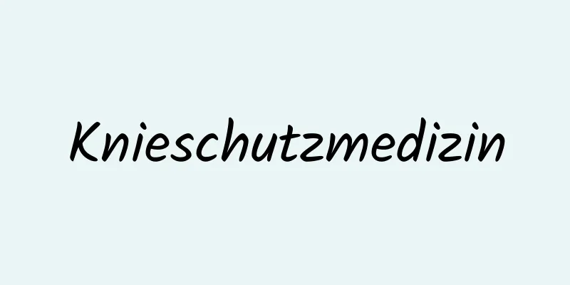 Knieschutzmedizin