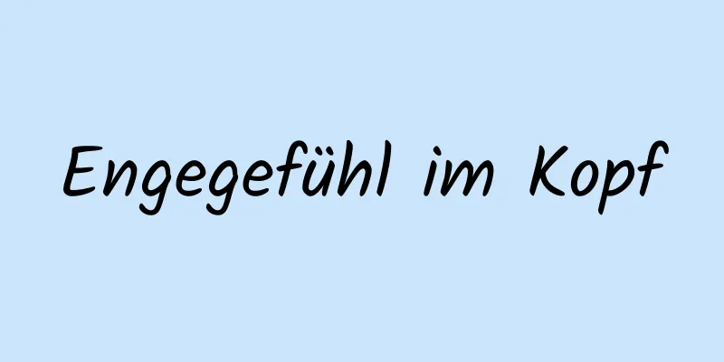 Engegefühl im Kopf