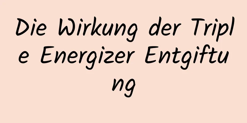 Die Wirkung der Triple Energizer Entgiftung