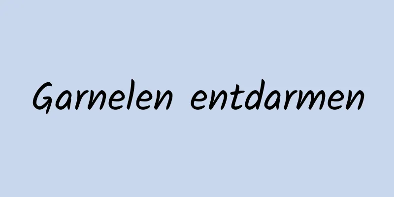 Garnelen entdarmen