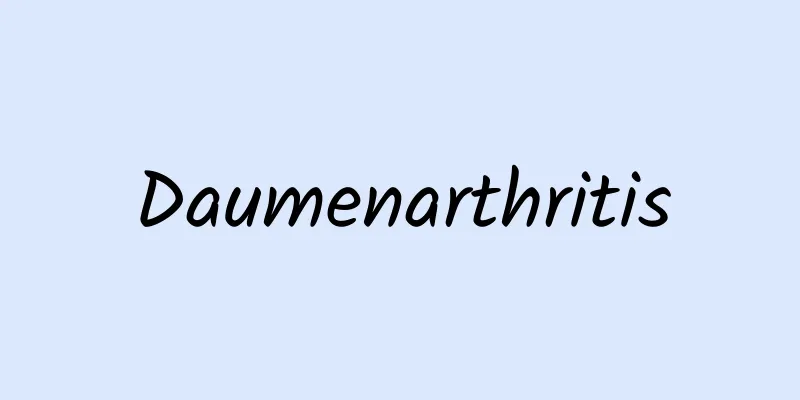 Daumenarthritis
