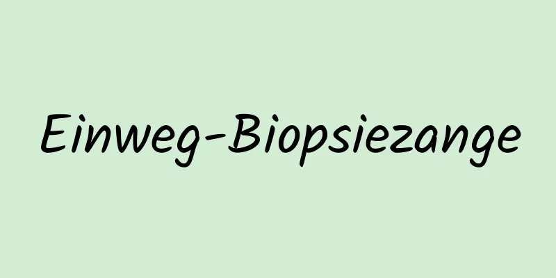 Einweg-Biopsiezange
