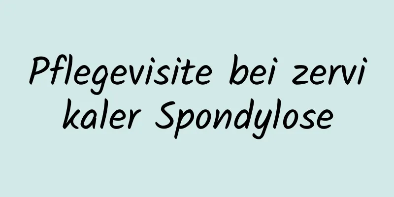 Pflegevisite bei zervikaler Spondylose