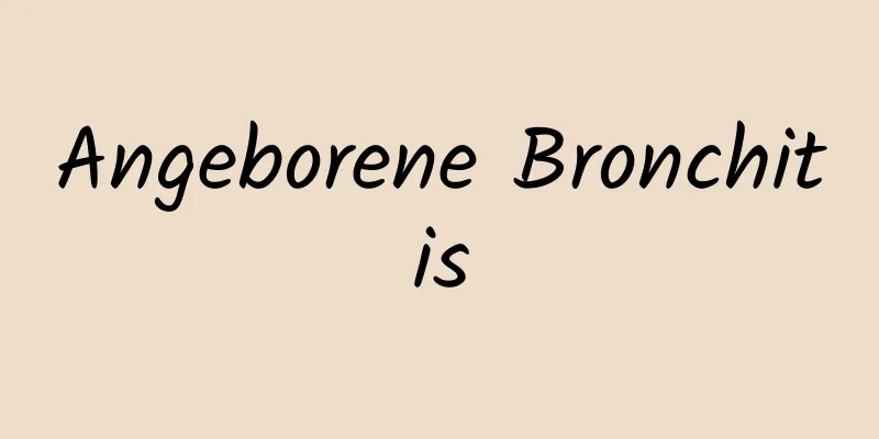 Angeborene Bronchitis