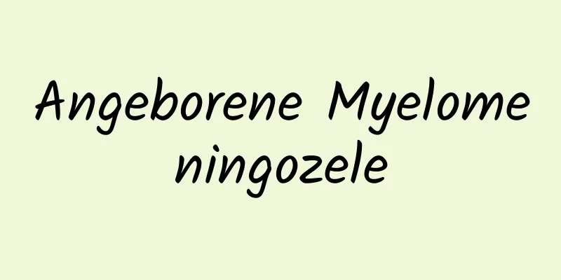 Angeborene Myelomeningozele