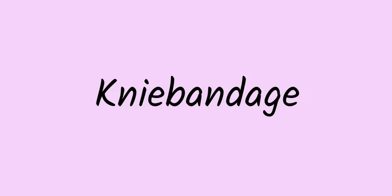 Kniebandage