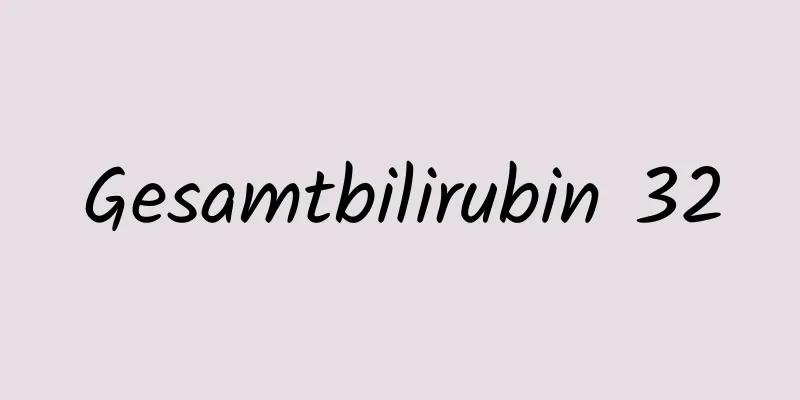 Gesamtbilirubin 32