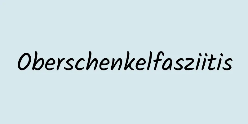 Oberschenkelfasziitis