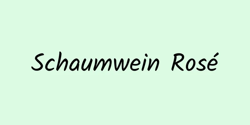 Schaumwein Rosé