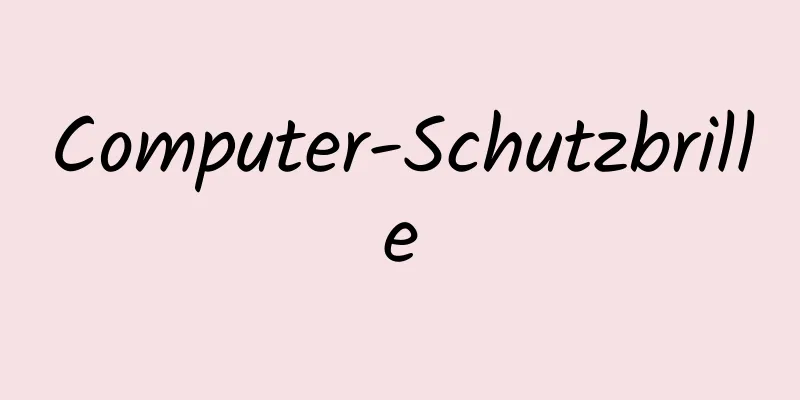 Computer-Schutzbrille