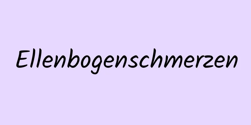 Ellenbogenschmerzen
