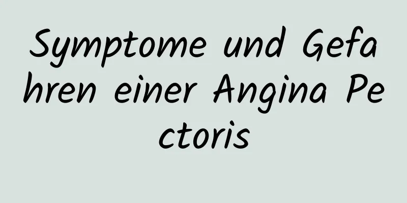 Symptome und Gefahren einer Angina Pectoris