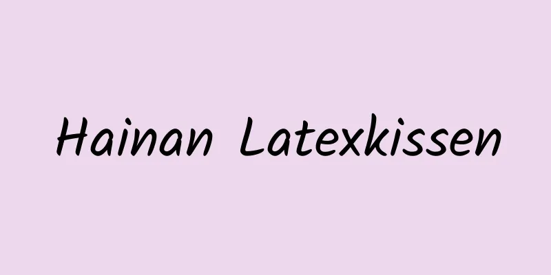 Hainan Latexkissen