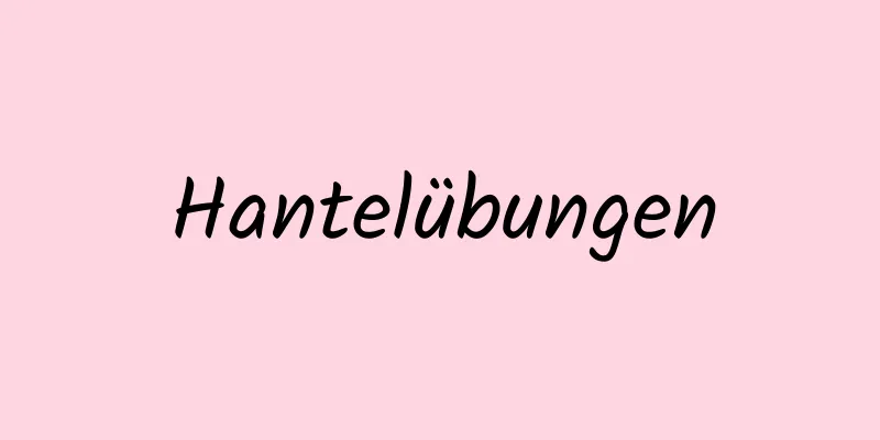 Hantelübungen