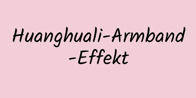 Huanghuali-Armband-Effekt
