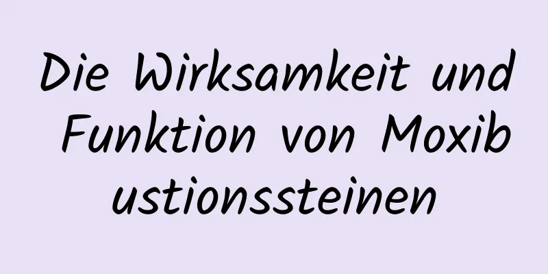 Die Wirksamkeit und Funktion von Moxibustionssteinen