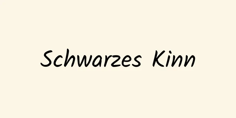 Schwarzes Kinn