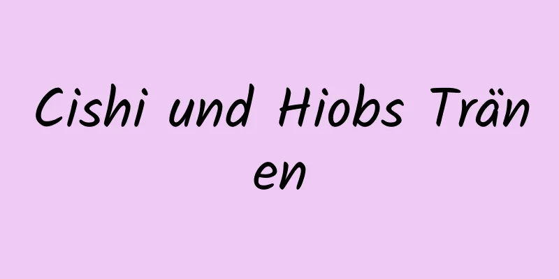 Cishi und Hiobs Tränen