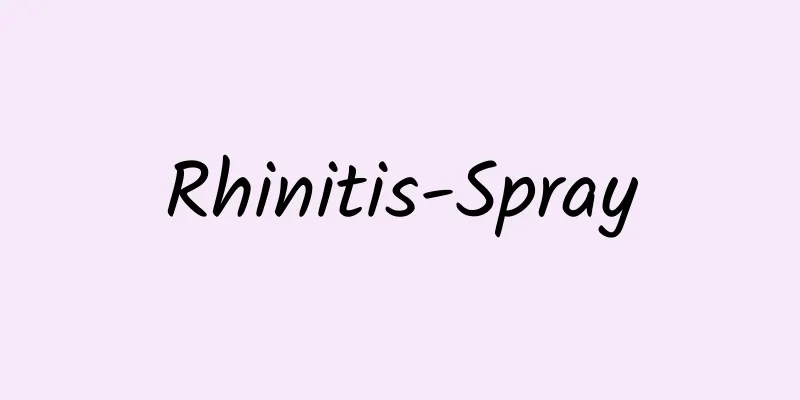 Rhinitis-Spray